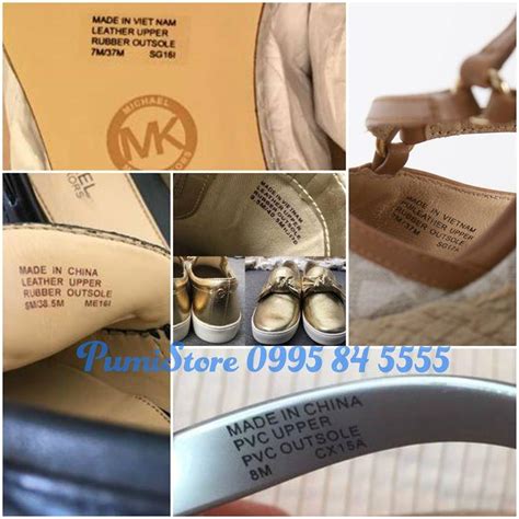 michael kors shoes made in china